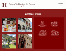 Tablet Screenshot of hotelpresidente.com.pe