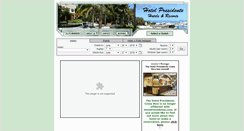 Desktop Screenshot of hotelpresidente.com